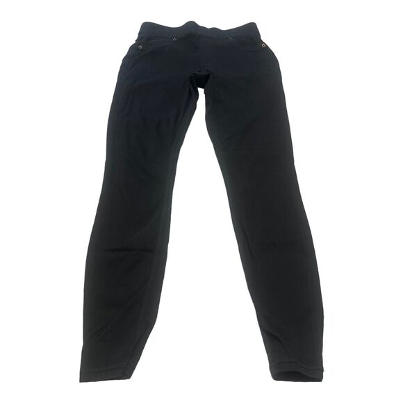 Black Leggings Women’s Size Medium Unbranded - Picture 2 of 7